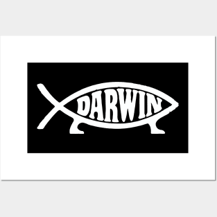 Darwin Fish Posters and Art